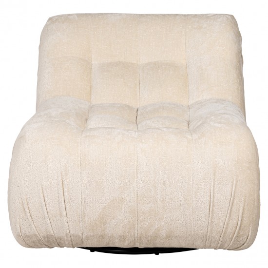 Draaifauteuil Rosy white chenille (Bergen 900 white chenille)