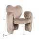 Fauteuil Didi natural sheep (Sheep 01 nature)