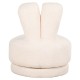 Kinderstoel Bunny white teddy (Teddy 14 White)