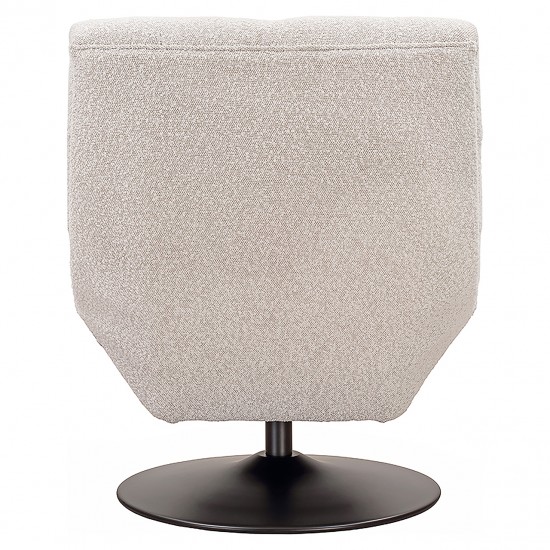 Draaifauteuil Sydney white bouclé fire retardant (FR-Copenhagen 900 Bouclé White)