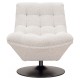 Draaifauteuil Sydney white bouclé fire retardant (FR-Copenhagen 900 Bouclé White)