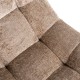 Draaifauteuil Sydney taupe chenille (Bergen 104 taupe chenille)