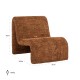 Fauteuil Kelly lovely cinnamon (Be Lovely 603 Cinnamon)