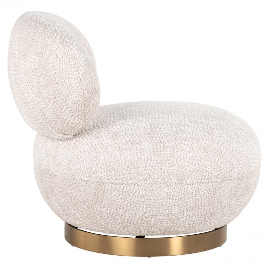 Draaifauteuil Jace lovely cream (Be Lovely 11 Cream)